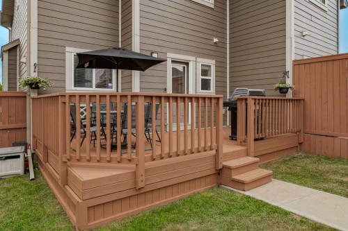 53 Mahogany Point Se, Calgary, AB - Outdoor With Deck Patio Veranda With Exterior