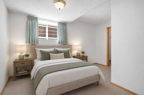 369 Hidden Valley Place Nw, Calgary, AB - Indoor Photo Showing Bedroom