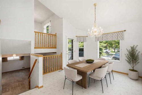 369 Hidden Valley Place Nw, Calgary, AB - Indoor Photo Showing Dining Room