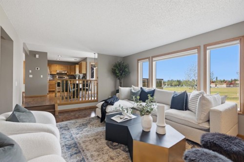 473 Hawkford Way Nw, Calgary, AB - Indoor Photo Showing Living Room