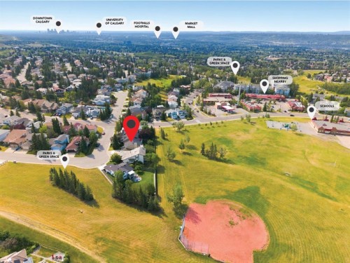 473 Hawkford Way Nw, Calgary, AB - Outdoor With View