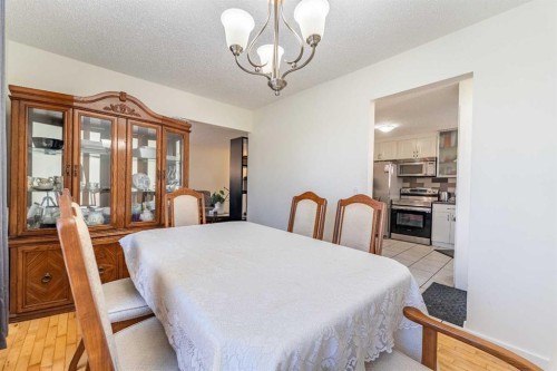44 Templehill Drive Ne, Calgary, AB - Indoor Photo Showing Dining Room