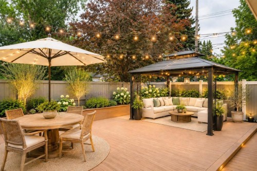 783 Lake Twintree Crescent Se, Calgary, AB - Outdoor With Deck Patio Veranda With Backyard