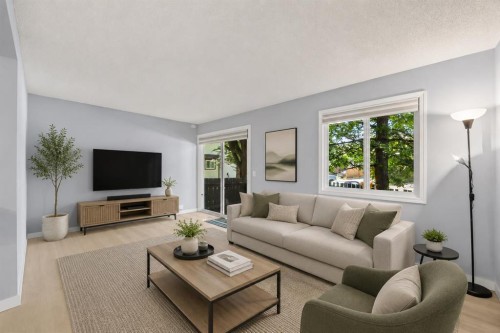 16-115 Bergen Road Nw, Calgary, AB - Indoor Photo Showing Living Room