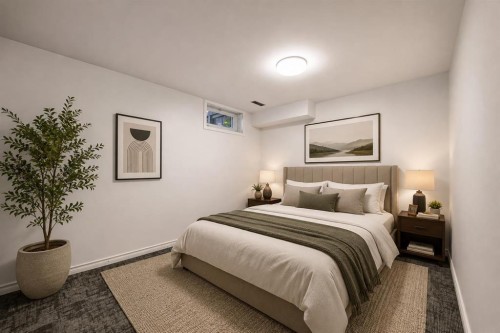 16-115 Bergen Road Nw, Calgary, AB - Indoor Photo Showing Bedroom