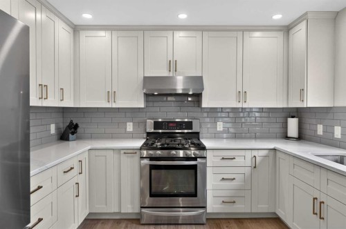 145 Lakeview Shores, Chestermere, AB - Indoor Photo Showing Kitchen With Upgraded Kitchen