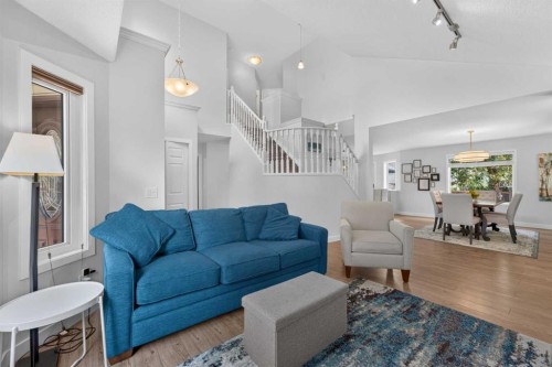145 Lakeview Shores, Chestermere, AB - Indoor Photo Showing Living Room