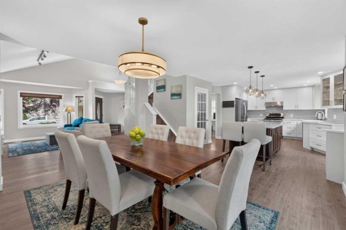 145 Lakeview Shores, Chestermere, AB - Indoor Photo Showing Dining Room