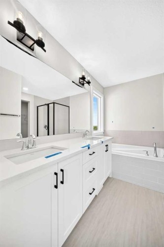 135 Mallard Heath Se, Calgary, AB - Indoor Photo Showing Bathroom