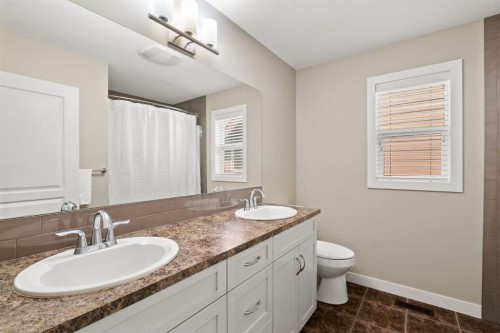 25 Masters Park Se, Calgary, AB - Indoor Photo Showing Bathroom
