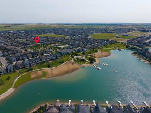 25 Masters Park Se, Calgary, AB - Outdoor With Body Of Water With View