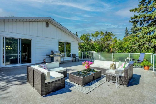 9667 Oakhill Drive Sw, Calgary, AB - Outdoor With Deck Patio Veranda