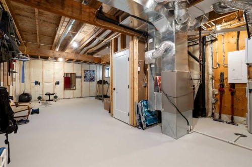49 River Heights Drive, Cochrane, AB - Indoor Photo Showing Basement