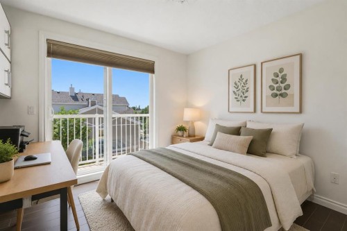 12 Chaparral Ridge Park Se, Calgary, AB - Indoor Photo Showing Bedroom