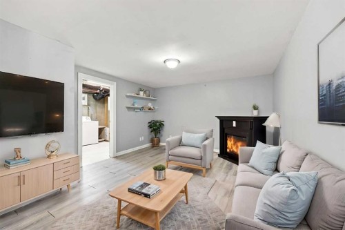542 Regal Park Ne, Calgary, AB - Indoor Photo Showing Living Room
