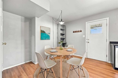 542 Regal Park Ne, Calgary, AB - Indoor Photo Showing Dining Room