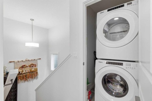31 Seton Row Se, Calgary, AB - Indoor Photo Showing Laundry Room