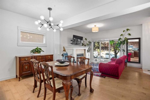 1-4711 17 Avenue Nw, Calgary, AB - Indoor Photo Showing Dining Room