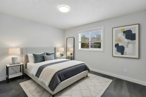 137 Pantego Lane Nw, Calgary, AB - Indoor Photo Showing Bedroom