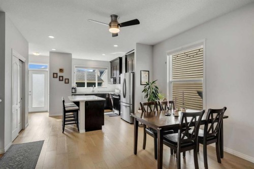 143 Dawson Harbour Hill, Chestermere, AB - Indoor Photo Showing Dining Room