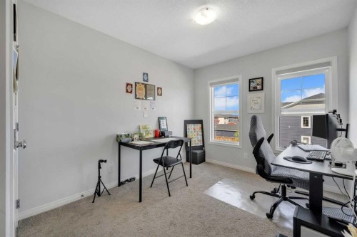 143 Dawson Harbour Hill, Chestermere, AB - Indoor Photo Showing Office