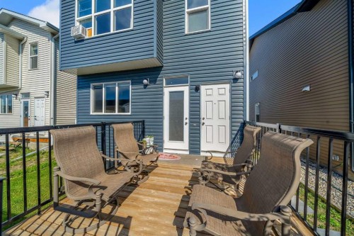 143 Dawson Harbour Hill, Chestermere, AB - Outdoor With Deck Patio Veranda