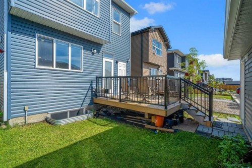 143 Dawson Harbour Hill, Chestermere, AB - Outdoor With Deck Patio Veranda With Exterior