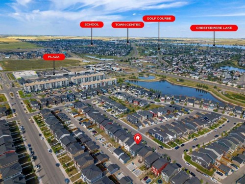 143 Dawson Harbour Hill, Chestermere, AB - Outdoor With View