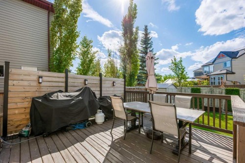 5 Copperpond Link Se, Calgary, AB - Outdoor With Deck Patio Veranda With Exterior