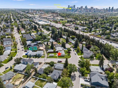2140 Halifax Crescent Nw, Calgary, AB - Outdoor With View