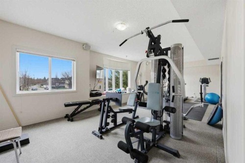 2135-48 Inverness Gate Se, Calgary, AB - Indoor Photo Showing Gym Room