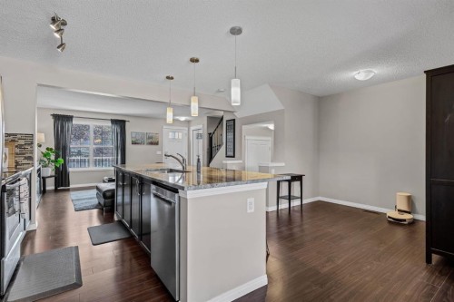 54 Autumn View Se, Calgary, AB - Indoor Photo Showing Kitchen With Upgraded Kitchen