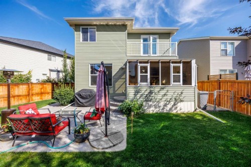 58 Copperstone Close Se, Calgary, AB - Outdoor With Deck Patio Veranda