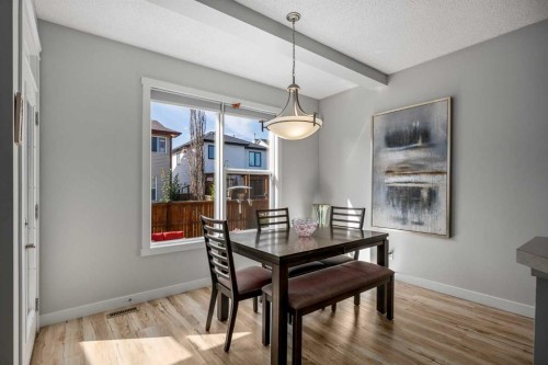 58 Copperstone Close Se, Calgary, AB - Indoor Photo Showing Dining Room
