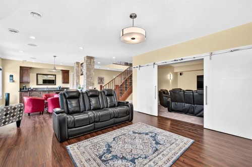 109 Waters Edge Drive, Heritage Pointe, AB - Indoor Photo Showing Living Room
