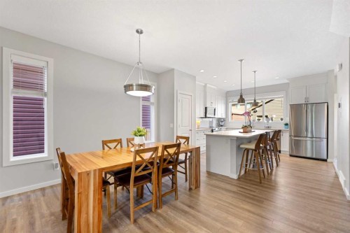 79 Legacy Glen Row Se, Calgary, AB - Indoor Photo Showing Dining Room