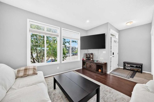 162 Cranford Common Se, Calgary, AB - Indoor Photo Showing Living Room