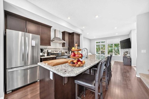 162 Cranford Common Se, Calgary, AB - Indoor Photo Showing Kitchen With Stainless Steel Kitchen With Upgraded Kitchen