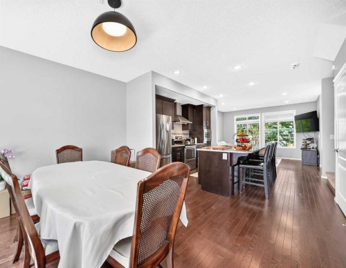 162 Cranford Common Se, Calgary, AB - Indoor Photo Showing Dining Room