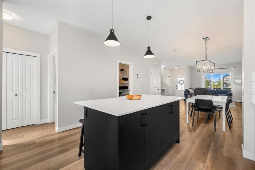 102 Midgrove Sw, Airdrie, AB - Indoor Photo Showing Kitchen