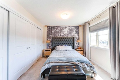 416 Sage Hill Grove Nw, Calgary, AB - Indoor Photo Showing Bedroom