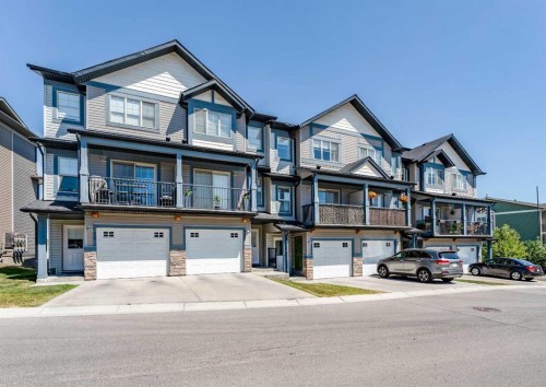 416 Sage Hill Grove Nw, Calgary, AB - Outdoor With Balcony With Facade