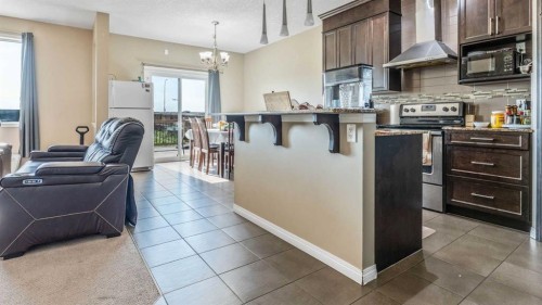 396 Skyview Shores Manor Ne, Calgary, AB - Indoor Photo Showing Kitchen With Upgraded Kitchen