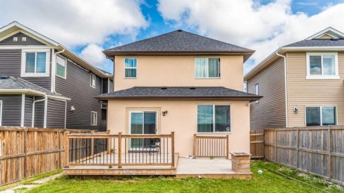 396 Skyview Shores Manor Ne, Calgary, AB - Outdoor With Deck Patio Veranda