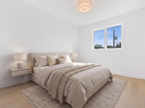 5014 22 Street, Calgary, AB - Indoor Photo Showing Bedroom