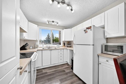 33-175 Manora Place, Calgary, AB - Indoor Photo Showing Kitchen With Double Sink