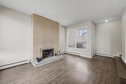 4004 79 Street Nw, Calgary, AB - Indoor With Fireplace