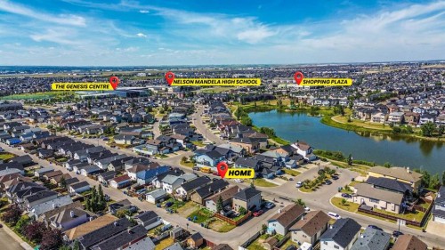 247 Taracove Estate Drive Ne, Calgary, AB - Outdoor With Body Of Water With View