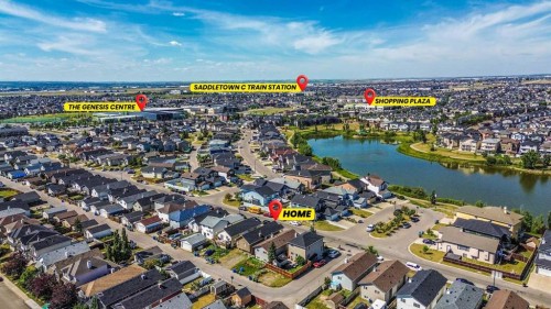 247 Taracove Estate Drive Ne, Calgary, AB - Outdoor With Body Of Water With View