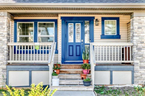55 Skyview Ranch Lane Ne, Calgary, AB - Outdoor With Facade